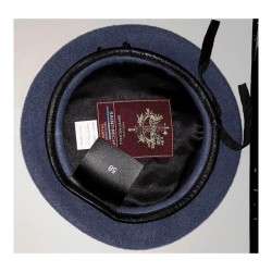 Boina Francesa Saint Michel 100% Lã Cinza Bandeirante