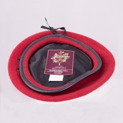 Boina Francesa Saint Michel 100% Lã Vermelha
