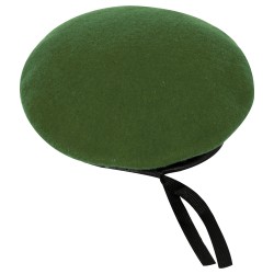 Boina Francesa Saint Michel 100% Lã Verde