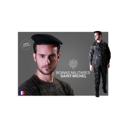 Boina Francesa Saint Michel 100% Lã Azul Ferrete