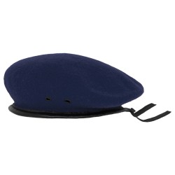 Boina Francesa Saint Michel 100% Lã Azul Ferrete